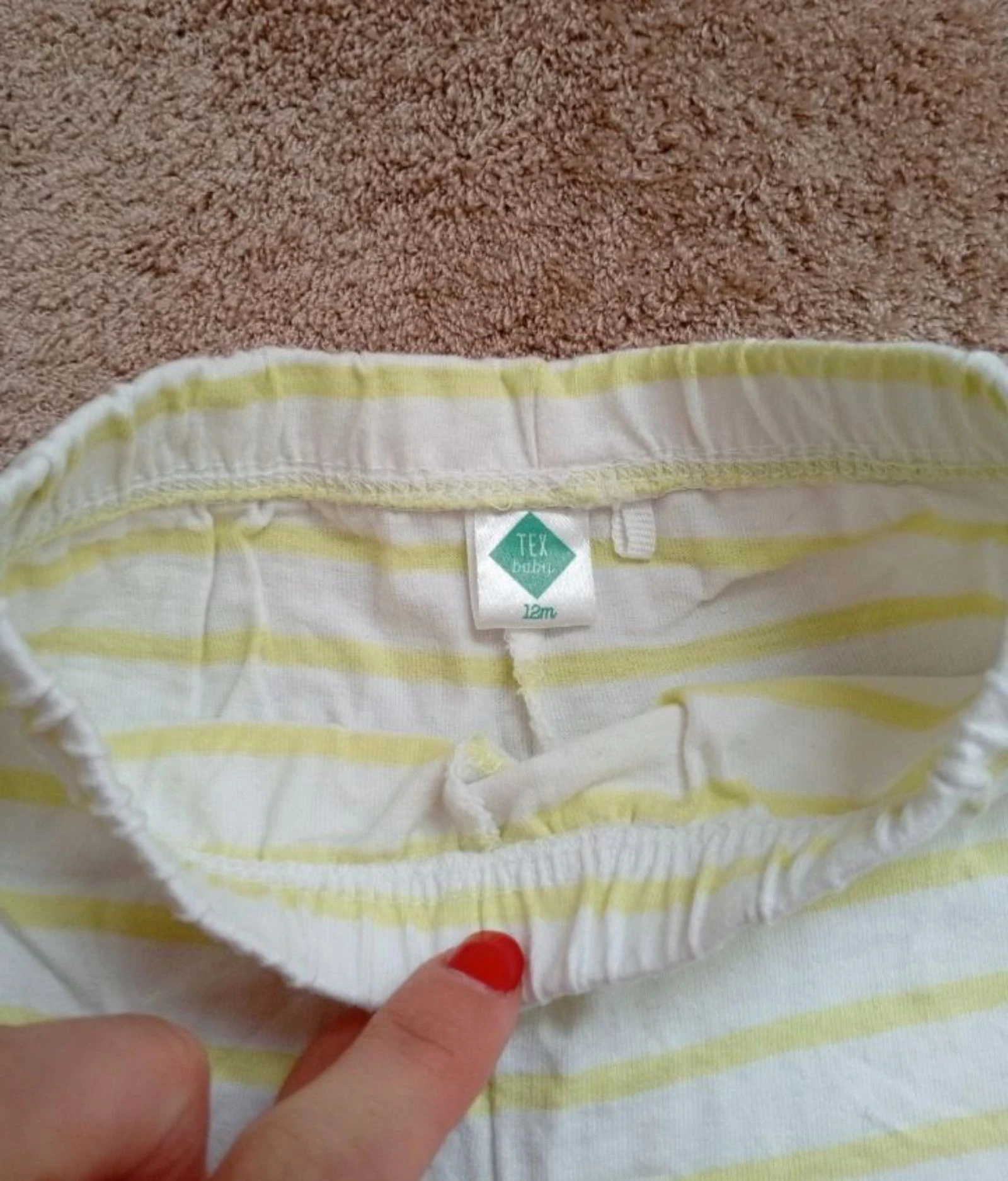 Tex Striped Shorts | Size 12 Months – photo 4